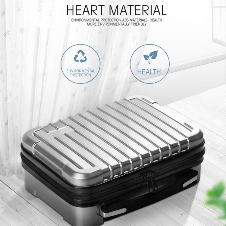 For DJI Mavic Air 2 Shockproof Portable ABS Suitcase Storage Bag Protective Box(Silver) -  by PMC Jewellery | Online Shopping South Africa | PMC Jewellery | Buy Now Pay Later Mobicred