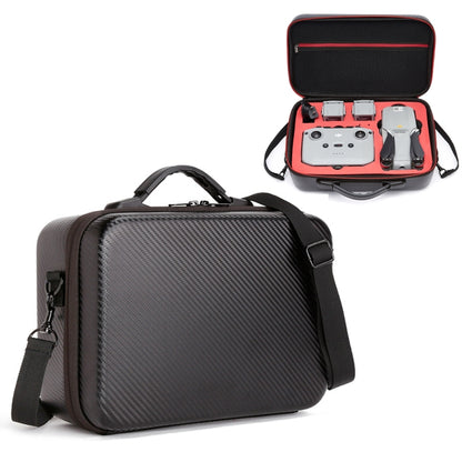 For DJI Mavic Air 2 Portable PU Shoulder Storage Bag Protective Box(Black Red) - Backpacks & Bags by PMC Jewellery | Online Shopping South Africa | PMC Jewellery | Buy Now Pay Later Mobicred