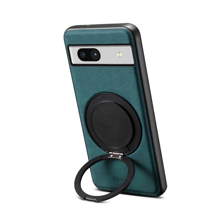 For Google Pixel 7a Denior A14 Skin Feel Rotating Holder MagSafe Phone Case(Blue) - free shipping - PMC TechLife - Order now!