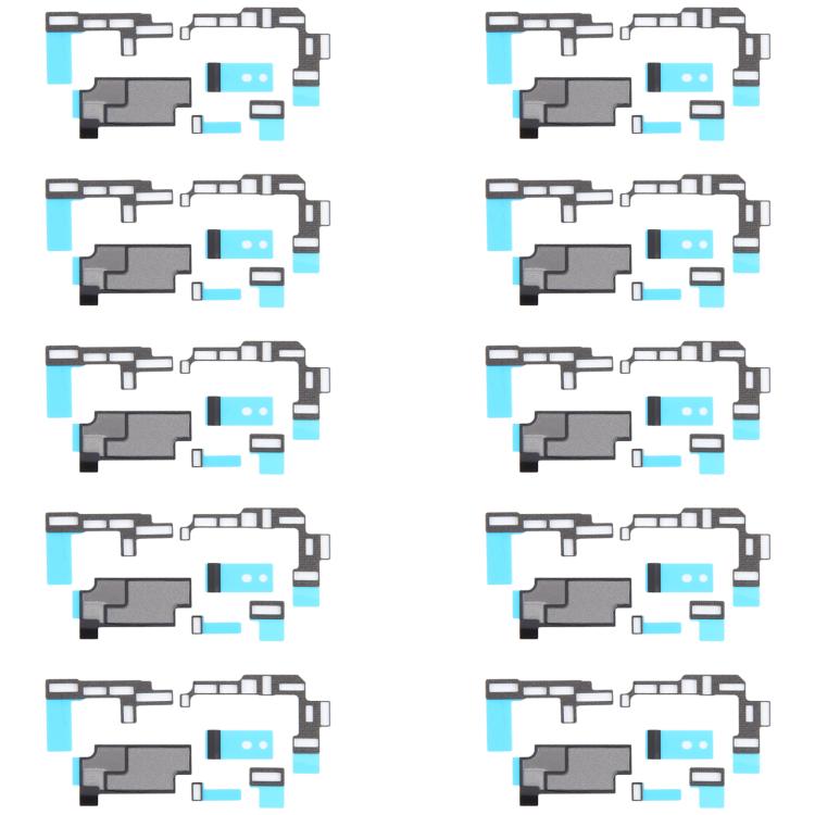 For iPhone 16 Plus 10sets Mainboard Heat Sink Sticker + FPC Sponge Foam Pads -  by PMC TechLife | Online Shopping South Africa | PMC TechLife | Buy Now Pay Later Mobicred