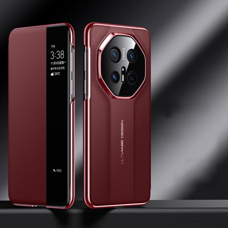 For Huawei Mate 70 Pro / 70 Pro+ Smart View Window Imitation Ultimate Design Phone Case(Red) - free shipping - PMC TechLife - Order now!