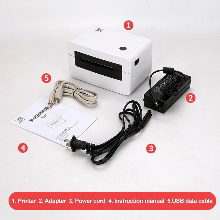 HPRT N31X Cloud Print Express Electronic Label Printer, Plug:UK Plug(White) - Printer by PMC TechLife | Online Shopping South Africa | PMC TechLife | Buy Now Pay Later Mobicred