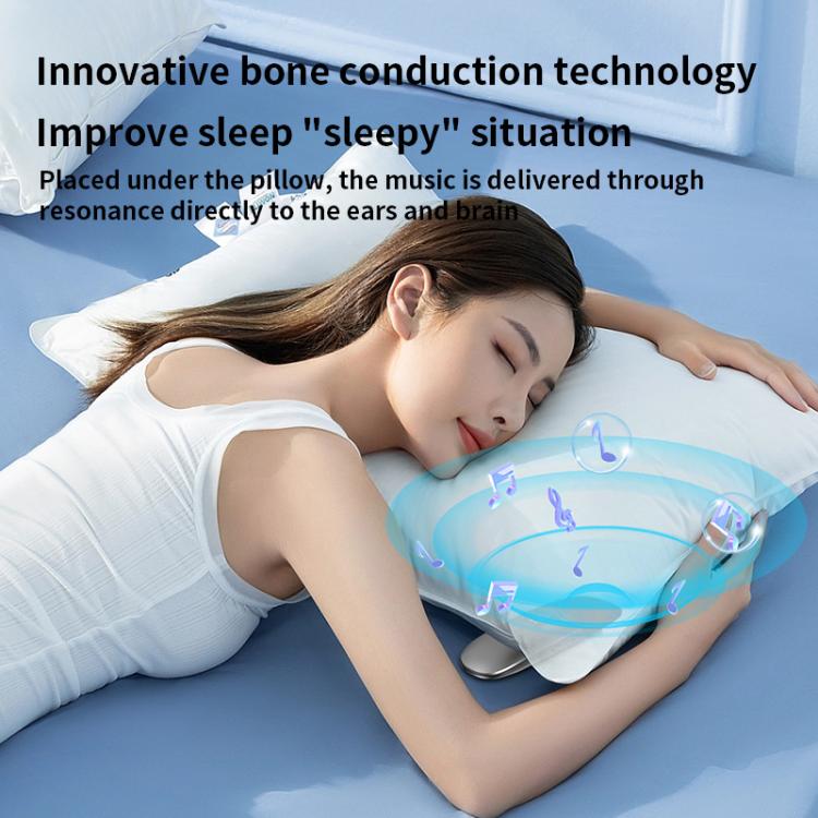 QY10-A Bone Conduction Bluetooth 5.3  Sleep Speaker(Grey) - free shipping - PMC TechLife - Order now!