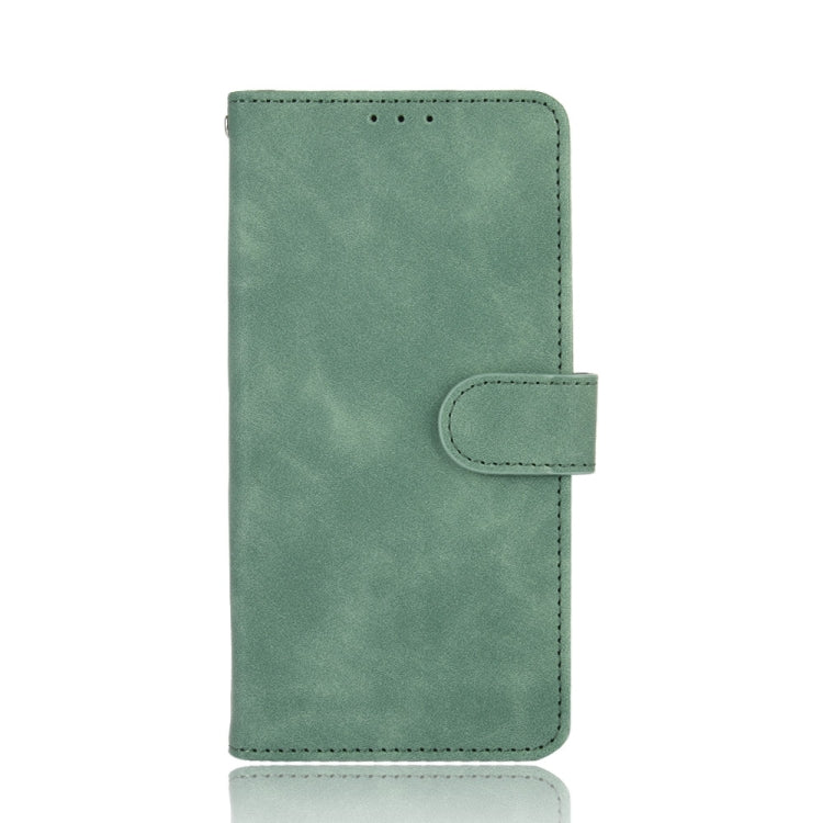 For Google Pixel 4a Solid Color Skin Feel Magnetic Buckle Horizontal Flip Calf Texture PU Leather Case with Holder & Card Slots & Wallet(Green) - Google Cases by PMC Jewellery | Online Shopping South Africa | PMC Jewellery