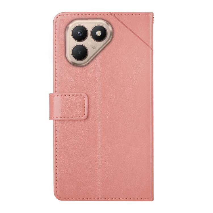 For Tecno Pova 7 4G Y-shaped Pattern Flip Leather Phone Case(Pink) - free shipping - PMC TechLife - Order now!