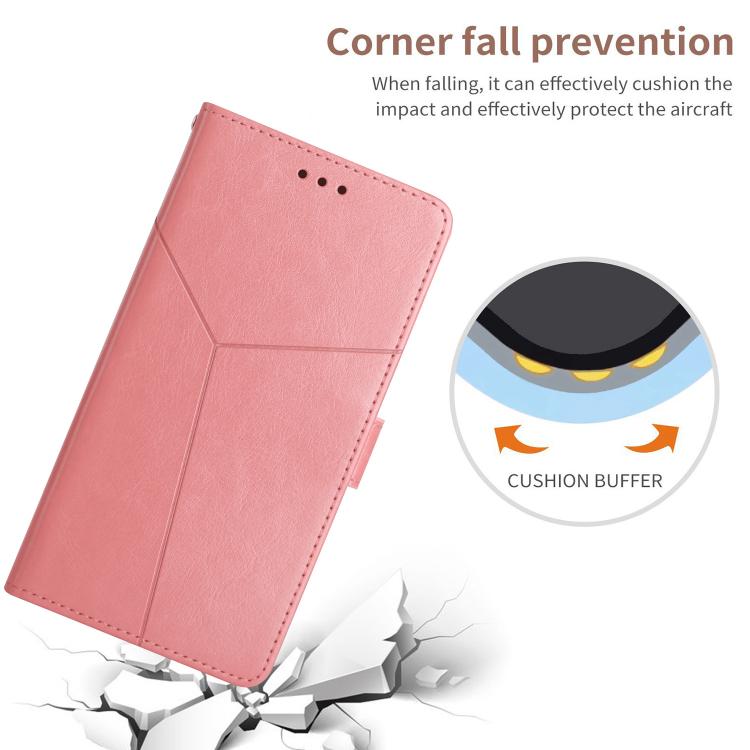 For Tecno Pova 7 4G Y-shaped Pattern Flip Leather Phone Case(Pink) - free shipping - PMC TechLife - Order now!