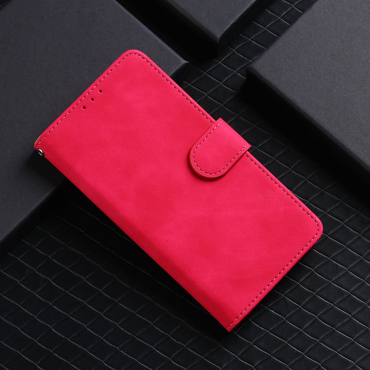 For Blackview A80 Solid Color Skin Feel Magnetic Buckle Horizontal Flip Calf Texture PU Leather Case with Holder & Card Slots & Wallet(Rose Red) - More Brand by PMC Jewellery | Online Shopping South Africa | PMC Jewellery | Buy Now Pay Later Mobicred