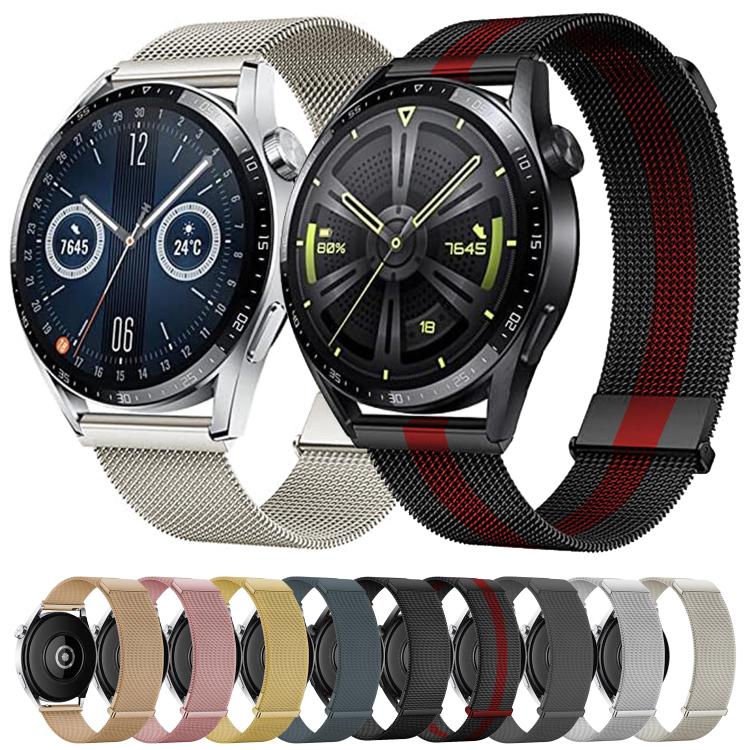 Kalebol 20mm Universal Loop Double Magnetic Buckle Milanese Strap(Grey) - free shipping - PMc TechLife - Order now!