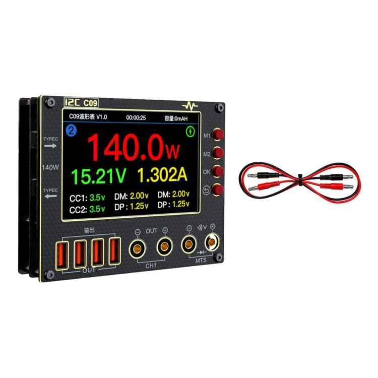 i2C C09 Charge Detection / Voltage Measurement Digital Waveform Ammeter, Model:Host - free shipping - PMC TechLife - Order now!