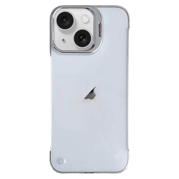 For iPhone 14 / 13 Ultra-thin Transparent Frameless Lens Holder Phone Case - free shipping - PMC TechLife - Order now!