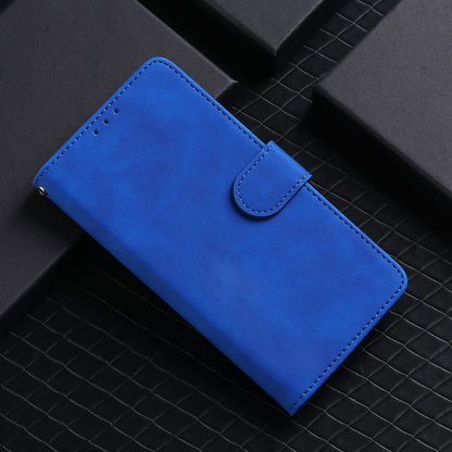 For Ulefone Note 9P Solid Color Skin Feel Magnetic Buckle Horizontal Flip Calf Texture PU Leather Case with Holder & Card Slots & Wallet(Blue) - Ulefone Cases by PMC Jewellery | Online Shopping South Africa | PMC Jewellery | Buy Now Pay Later Mobicred