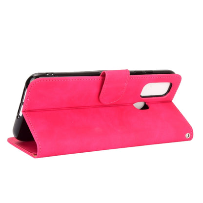 For Ulefone Note 9P Solid Color Skin Feel Magnetic Buckle Horizontal Flip Calf Texture PU Leather Case with Holder & Card Slots & Wallet(Rose Red) - Ulefone Cases by PMC Jewellery | Online Shopping South Africa | PMC Jewellery | Buy Now Pay Later Mobicred