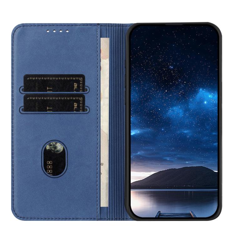 For iPhone 17 Pro Max Strong Magnetic Frosted Flip Leather Phone Case(Royal Blue) - free shipping - PMc TechLife - Order now!
