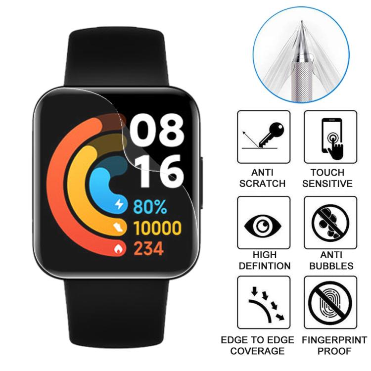 For Xiaomi Redmi Watch 2 5pcs xDfind Soft Hydrogel Film Full Cover Front Protector - free shipping - PMc TechLife - Order now!
