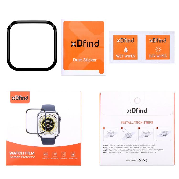 For Fitbit Versa 2 2pcs xDfind Curved 3D Composite Material Soft Film Screen Protector - free shipping - PMc TechLife - Order now!