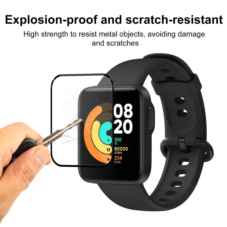 For Xiaomi Mi Watch Lite 2pcs xDfind Curved 3D Composite Material Soft Film Screen Protector - free shipping - PMc TechLife - Order now!