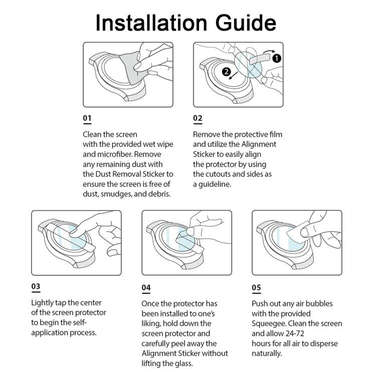 For Xiaomi Mi Watch Lite 2pcs xDfind Curved 3D Composite Material Soft Film Screen Protector - free shipping - PMc TechLife - Order now!