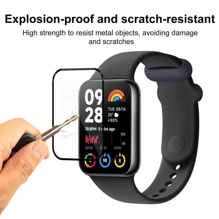 For Xiaomi Mi Band 8 Pro 2pcs xDfind Curved 3D Composite Material Soft Film Screen Protector - free shipping - PMc TechLife - Order now!