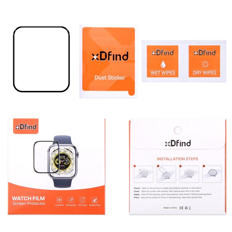 For Xiaomi Redmi Watch 2 Lite 2pcs xDfind Curved 3D Composite Material Soft Film Screen Protector - free shipping - PMc TechLife - Order now!