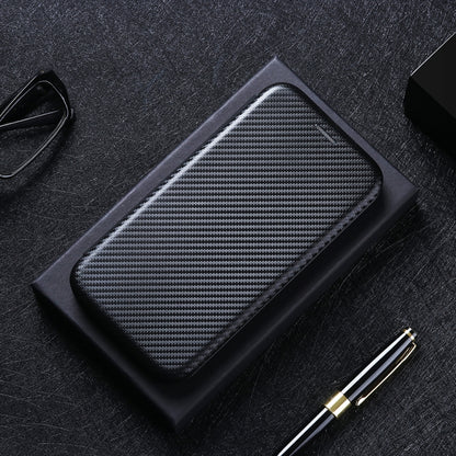 For DOOGEE N20 Pro Carbon Fiber Texture Horizontal Flip TPU + PC + PU Leather Case with Card Slot(Black) - More Brand by PMC Jewellery | Online Shopping South Africa | PMC Jewellery | Buy Now Pay Later Mobicred