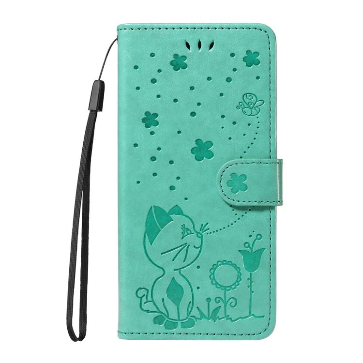 For Nothing CMF Phone 2 Pro Cat and Bee Embossed Flip Leather Phone Case(Green) - free shipping - PMC TechLife - Order now!