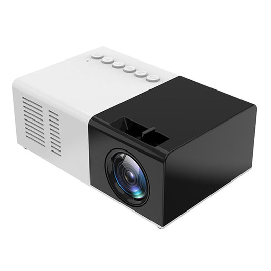 J9 1920x1080P 15 ANSI Portable Home Theater Mini LED HD Digital Projector, Basic Version, US Plug(Black White) - Mini Projector by PMC Jewellery | Online Shopping South Africa | PMC Jewellery | Buy Now Pay Later Mobicred