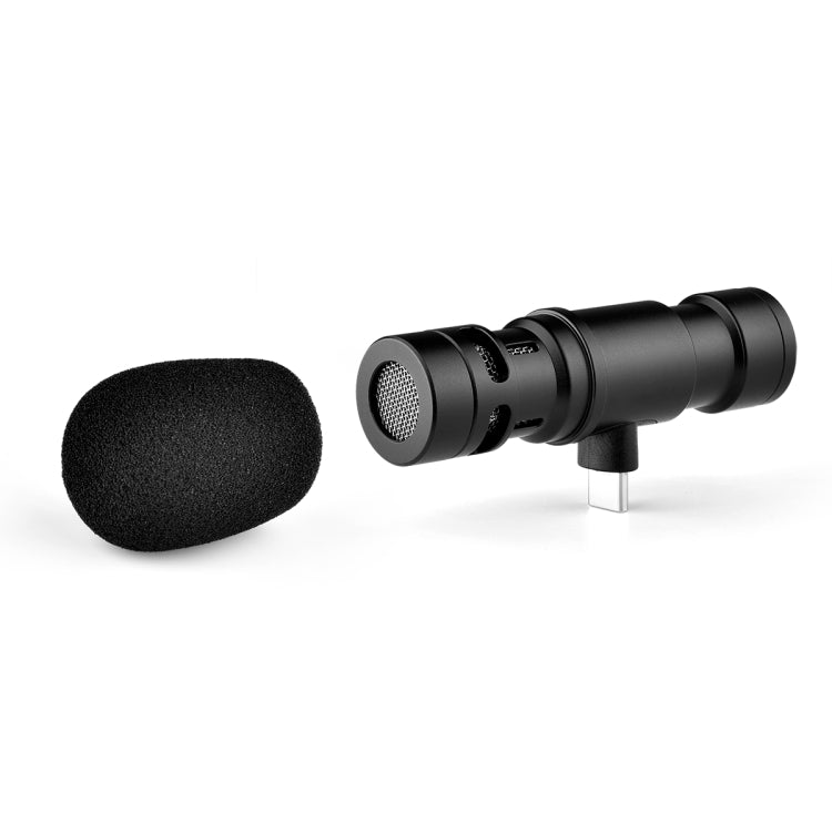 YELANGU MIC06-C Type-C Interface Portable Live Broadcast Interview Mobile Phone Recording Microphone - Microphone by YELANGU | Online Shopping South Africa | PMC Jewellery | Buy Now Pay Later Mobicred