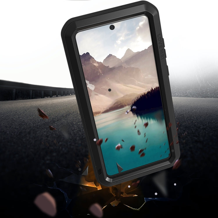 For Samsung Galaxy Note 20 LOVE MEI Metal Shockproof Waterproof Dustproof Protective Case without Glass(Yellow) - Galaxy Note20 Cases by LOVE MEI | Online Shopping South Africa | PMC TechLife | Buy Now Pay Later Mobicred