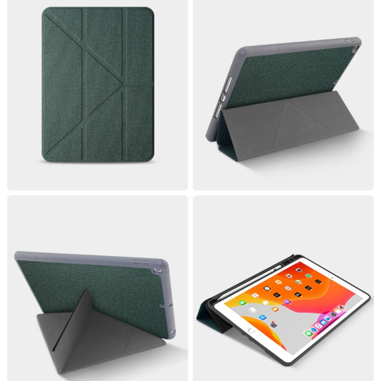 Mutural Multi-fold Smart Leather Tablet Case For iPad Air 2022 / 2020 10.9(Black) - free shipping - PMc TechLife - Order now!
