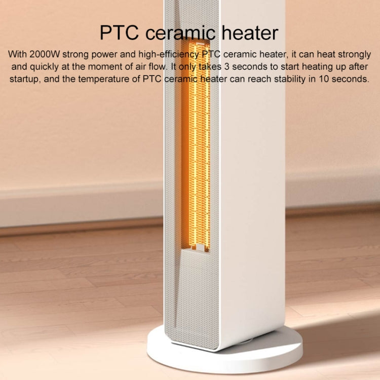 Original Xiaomi Youpin Smartmi Electric Heater 2000W, Support Mijia APP Control,  EU Plug - Electric Heaters by Xiaomi | Online Shopping South Africa | PMC Jewellery | Buy Now Pay Later Mobicred