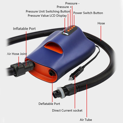 HT-767 20PSI SUP Paddle Board Electric Air Pump 12V Vehicle Power Supply - Inflatable Pump by PMC Jewellery | Online Shopping South Africa | PMC Jewellery