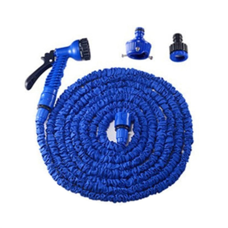 15-45m Telescopic Pipe Expandable Magic Flexible Garden Watering Hose with Spray Gun Set (Blue) - Watering & Irrigation by PMC Jewellery | Online Shopping South Africa | PMC Jewellery | Buy Now Pay Later Mobicred