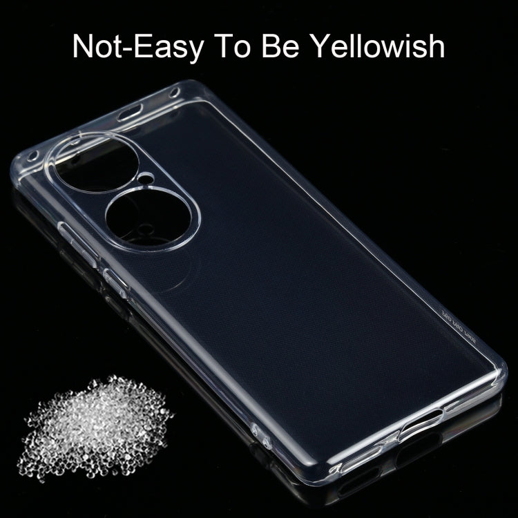 For Huawei P50 Pro 0.75mm Ultra-thin Transparent TPU Soft Protective Case - Huawei Cases by PMC TechLife | Online Shopping South Africa | PMC TechLife