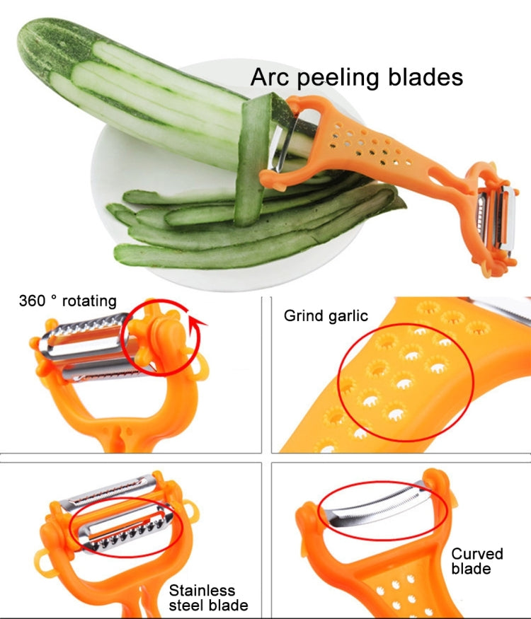 Portable Fruits and Vegetables Peeler Apple Cucumber Potato Skinner - Cutter & Peeler by PMC Jewellery | Online Shopping South Africa | PMC Jewellery | Buy Now Pay Later Mobicred