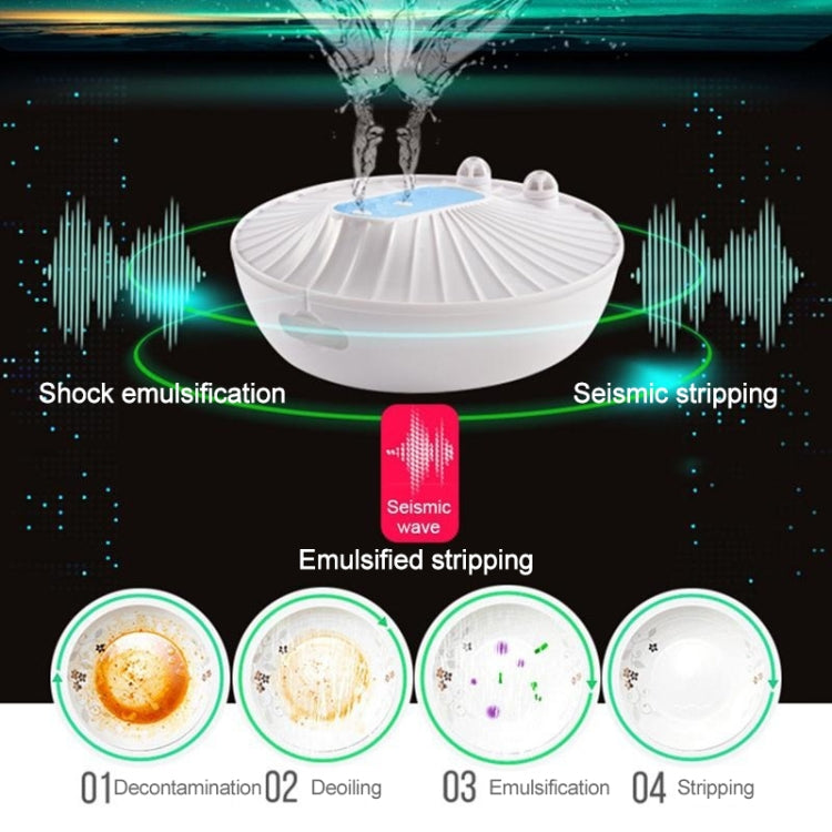 GYB001 Mini-ultrasonic Dishwasher Portable USB Charging Fruit Cleaner, Neutral Packaging(Green) - free shipping - PMC TechLife - Order now!