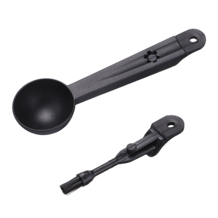 Coffee Machine Cleaning Brush Tool with Measure Scoop Spoon - free shipping - PMC TechLife - Order now!