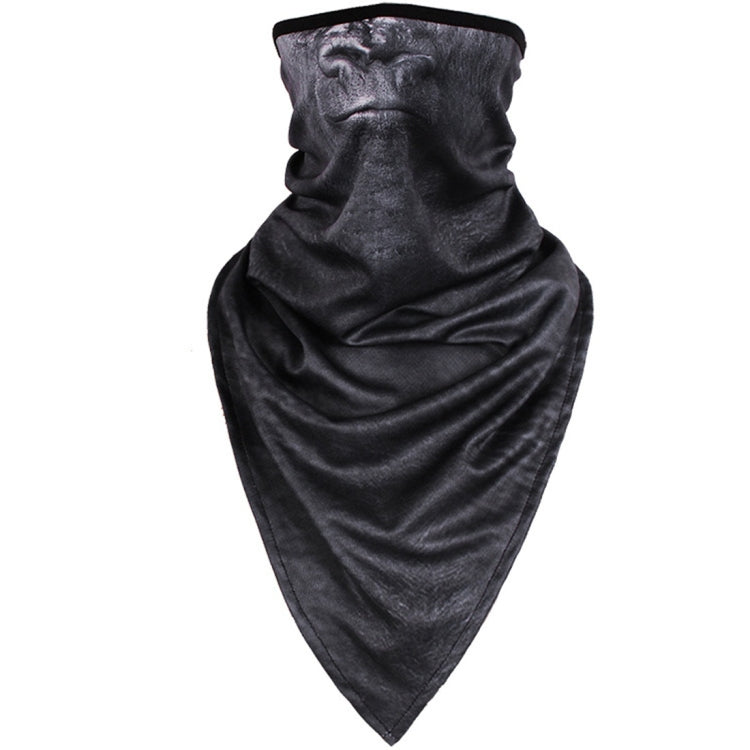 Multifunction Outdoor Windproof Triangle Towel Animal Mask Hood - Protective Helmet & Masks by PMC TechLife | Online Shopping South Africa | PMC TechLife | Buy Now Pay Later Mobicred