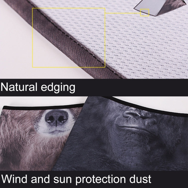 Multifunction Outdoor Windproof Triangle Towel Animal Mask Hood - Protective Helmet & Masks by PMC TechLife | Online Shopping South Africa | PMC TechLife | Buy Now Pay Later Mobicred
