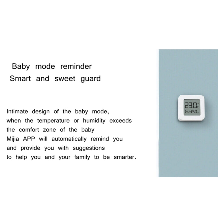 Original Xiaomi Mijia Bluetooth Temperature and Humidity Thermometer 2 - Thermostat & Thermometer by Xiaomi | Online Shopping South Africa | PMC Jewellery | Buy Now Pay Later Mobicred