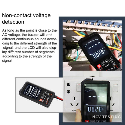 HY128C Color Screen Ultra-thin Touch Smart Digital Multimeter Fully Automatic High Precision True Effective Value Multimeter - Digital Multimeter by PMC Jewellery | Online Shopping South Africa | PMC Jewellery | Buy Now Pay Later Mobicred