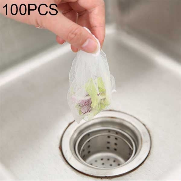 100 PCS Filter Bag for Kitchen Sink Strainers, Size: 9x9cm - Filters by PMC Jewellery | Online Shopping South Africa | PMC Jewellery | Buy Now Pay Later Mobicred