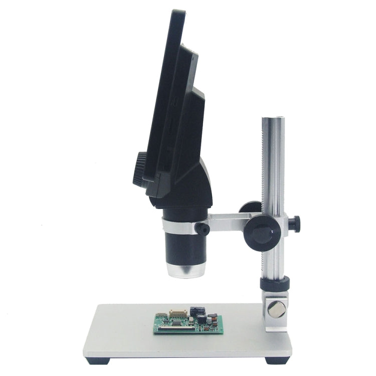 G1200 7 inch LCD Screen 1200X Portable Electronic Digital Desktop Stand Microscope, UK Plug - Digital Microscope by PMC Jewellery | Online Shopping South Africa | PMC Jewellery | Buy Now Pay Later Mobicred