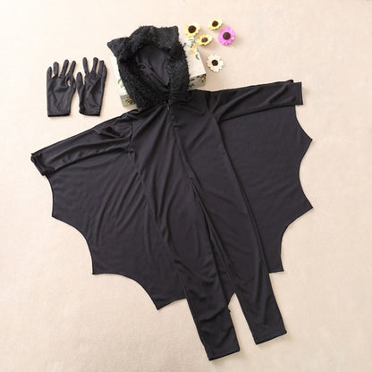 Halloween Costume Children Jumpsuit Bat Style Cosplay Costumes Stage Suit Size:S, Suggested Height:105-115cm - Halloween Clothing by PMC Jewellery | Online Shopping South Africa | PMC Jewellery