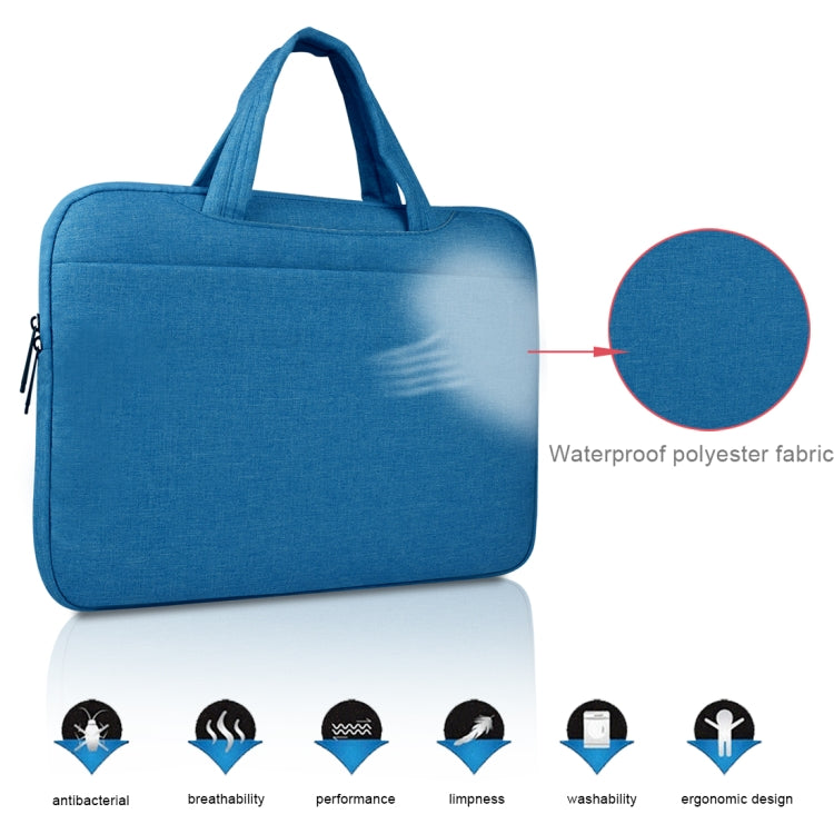 Universal Multiple Pockets Wearable Oxford Cloth Soft Portable Leisurely Handle Laptop Tablet Bag, For 15.6 inch and Below Macbook, Samsung, Lenovo, Sony, DELL Alienware, CHUWI, ASUS, HP (Black) - 15.6 - 17 inch by PMC Jewellery | Online Shopping South Africa | PMC Jewellery | Buy Now Pay Later Mobicred