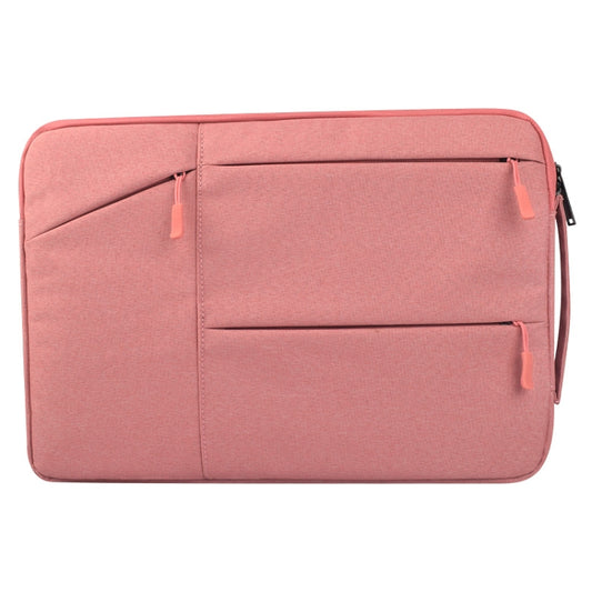 Universal Multiple Pockets Wearable Oxford Cloth Soft Portable Simple Business Laptop Tablet Bag, For 13.3 inch and Below Macbook, Samsung, Lenovo, Sony, DELL Alienware, CHUWI, ASUS, HP (Pink) - 13.3 inch by PMC Jewellery | Online Shopping South Africa | PMC Jewellery | Buy Now Pay Later Mobicred