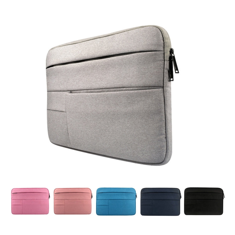 Universal Multiple Pockets Wearable Oxford Cloth Soft Portable Leisurely Laptop Tablet Bag, For 12 inch and Below Macbook, Samsung, Lenovo, Sony, DELL Alienware, CHUWI, ASUS, HP (Blue) - 12.1 inch by PMC Jewellery | Online Shopping South Africa | PMC Jewellery | Buy Now Pay Later Mobicred