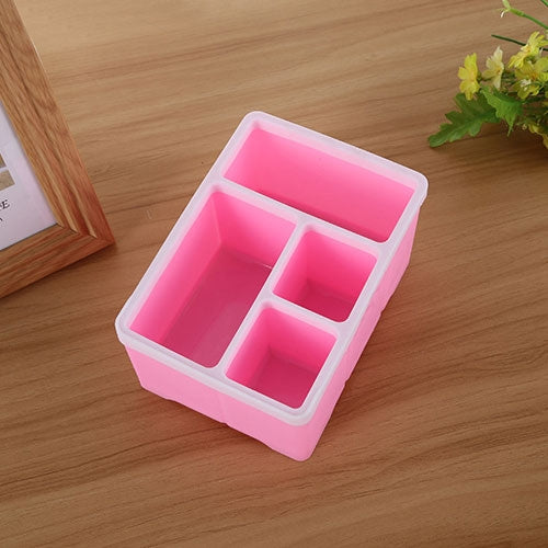 Desktop Storage Organizer Remote Control Caddy Holde for Desk Office Supplies(Pink) - free shipping - PMc TechLife - Order now!