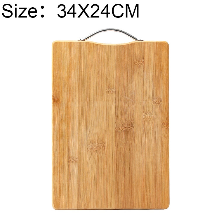 Kitchen Rectangular Bamboo Chopping Block Thickening Cutting Board,  Size: 34cm x 24cm - Cutting Boards by PMC TechLife | Online Shopping South Africa | PMC TechLife | Buy Now Pay Later Mobicred