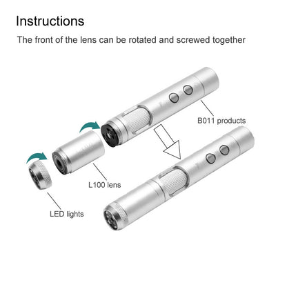 Supereyes DB03 Electronic Microscope Infrared Light for HCB0990 - Others by Supereyes | Online Shopping South Africa | PMC Jewellery | Buy Now Pay Later Mobicred