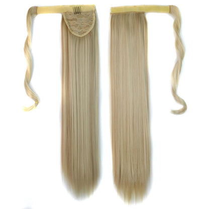 613H16# Invisible Seamless Bandage-style  Wig Long Straight Hair Wig Ponytail - Wigs by PMC Jewellery | Online Shopping South Africa | PMC Jewellery